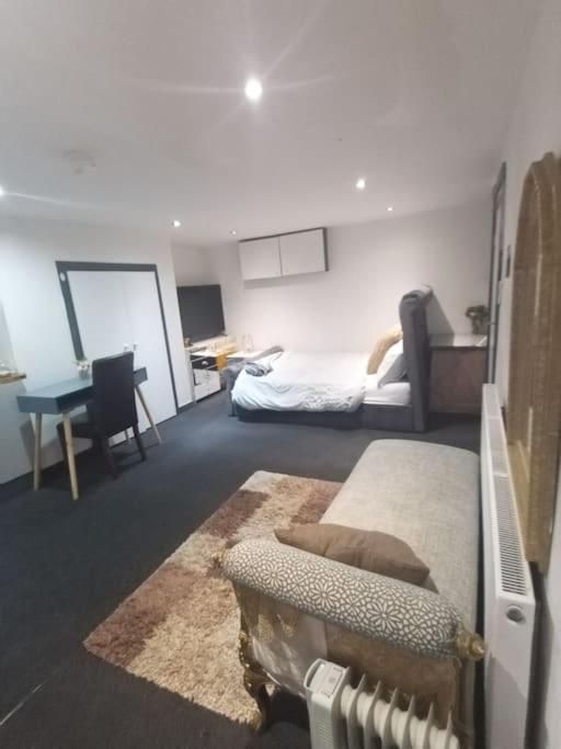 Apartament A Cosy Deluxe Size Studio With Queen Size And Sofa Bed Leeds  Zewnętrze zdjęcie